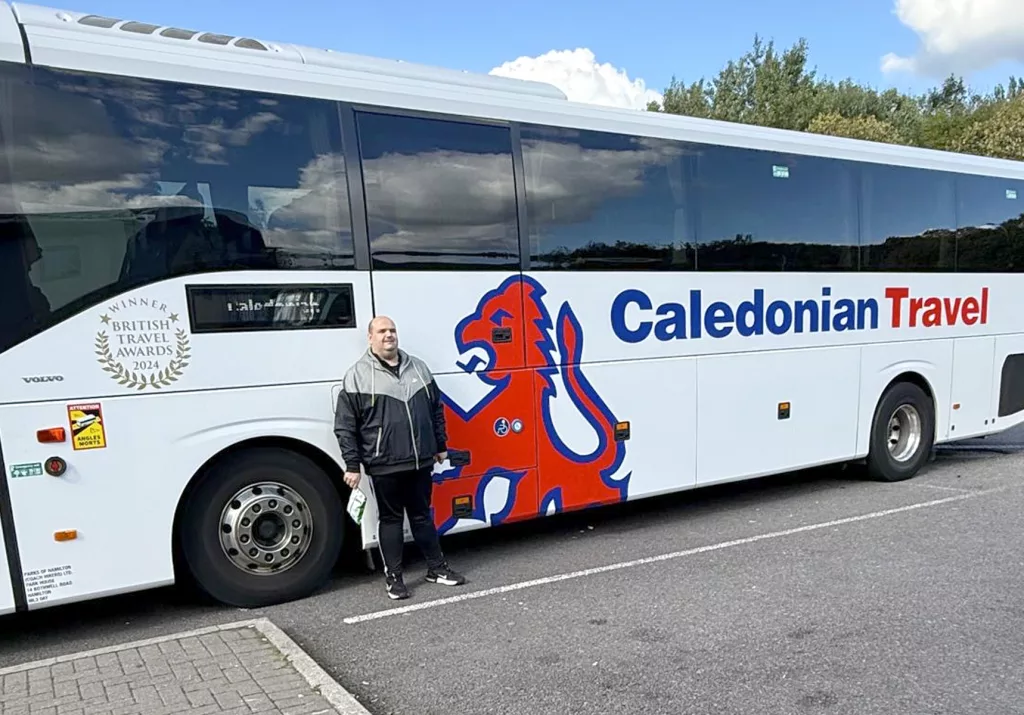 Caledonian Bus London Trip